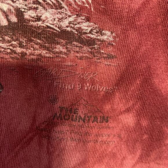 Wolf bleach tie dye tee! Great graphic! - Picture 2 of 4